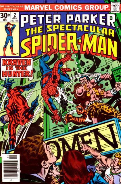 Spectacular Spider-Man #2 comic cover