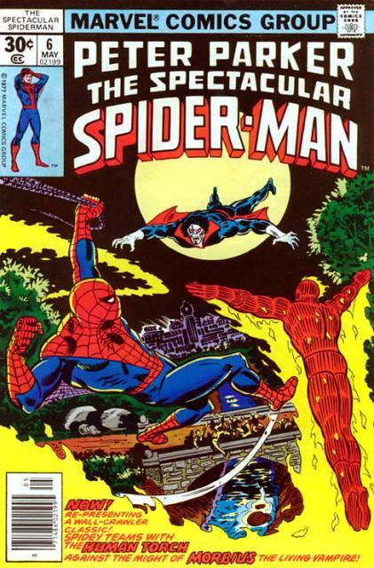 Spectacular Spider-Man #6 comic cover