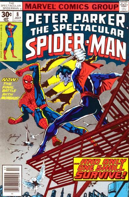 Spectacular Spider-Man #8 comic cover