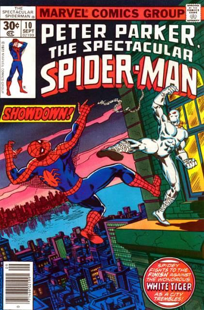Spectacular Spider-Man #10 comic cover