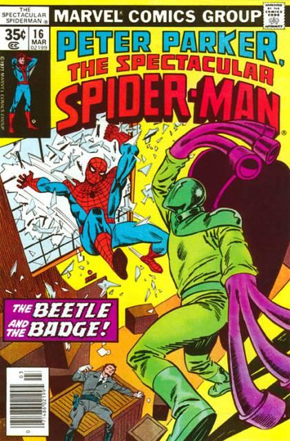Spectacular Spider-Man #16 comic cover