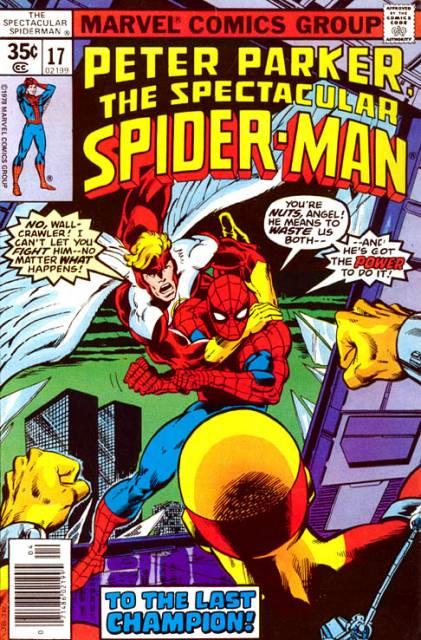 Spectacular Spider-Man #17 comic cover