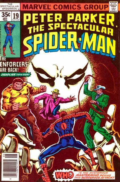 Spectacular Spider-Man #19 comic cover