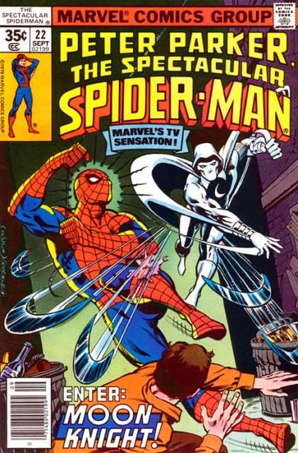 Spectacular Spider-Man #22 comic cover