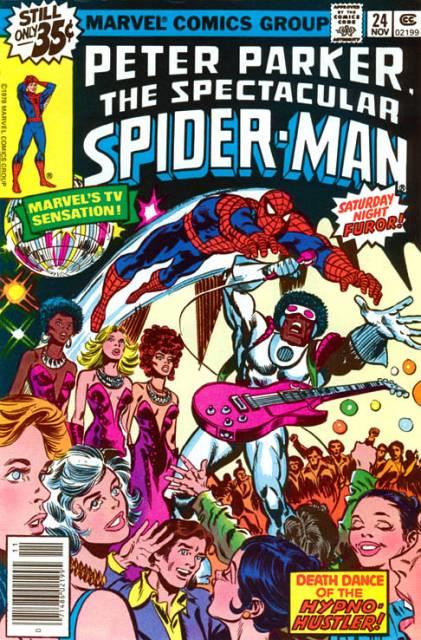 Spectacular Spider-Man #24 comic cover
