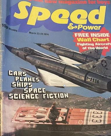 Speed and Power #1 comic cover