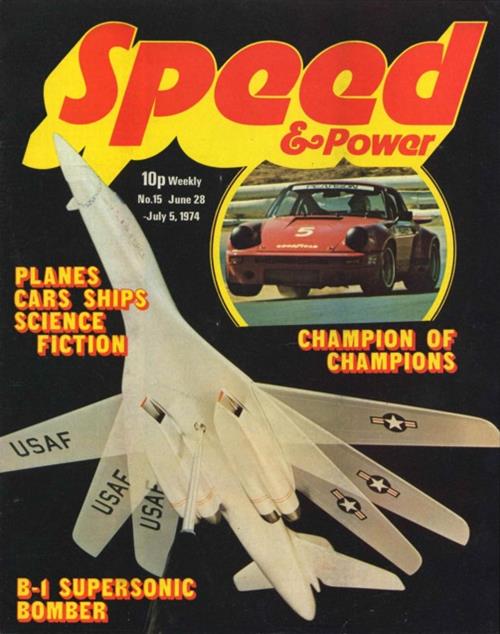 Speed and Power #15 comic cover