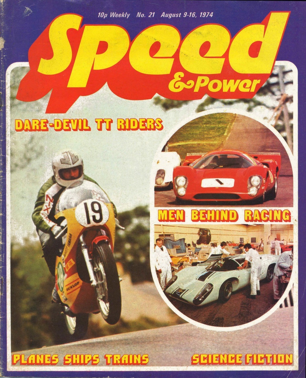 Speed and Power #21 comic cover