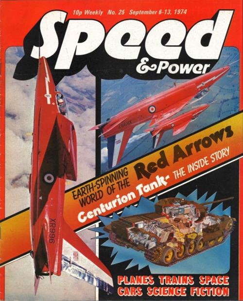 Speed and Power #25 comic cover