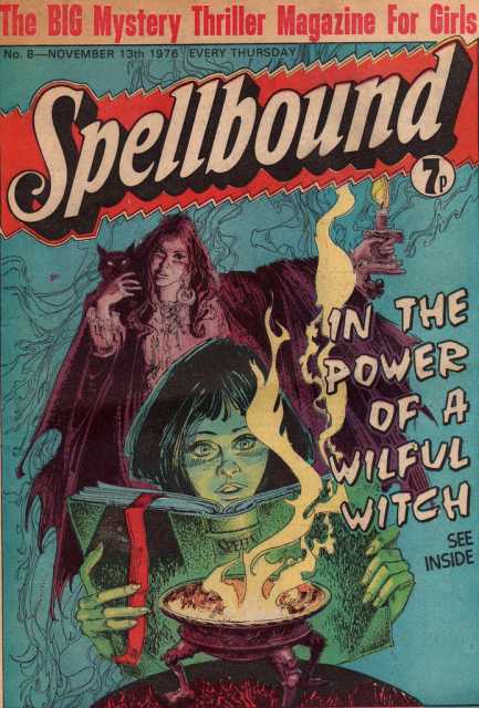 Spellbound comic 8 comic cover