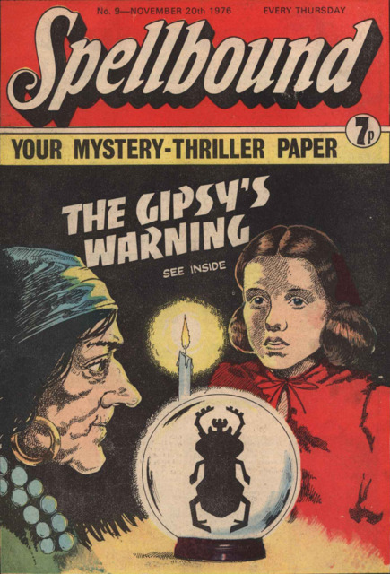 Spellbound comic 9 comic cover