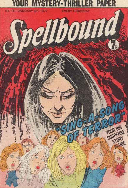 Spellbound comic 16 comic cover