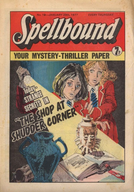 Spellbound comic 19 comic cover