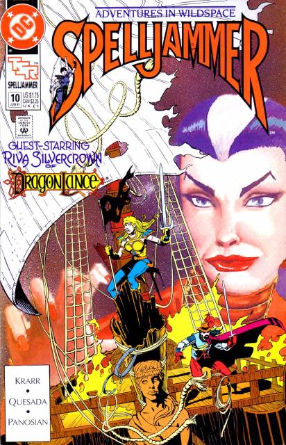 Spelljammer #10 comic cover