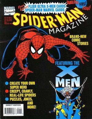 Spider-Man Magazine #1 comic cover