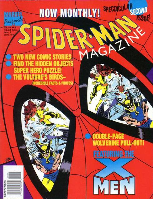 Spider-Man Magazine #2 comic cover
