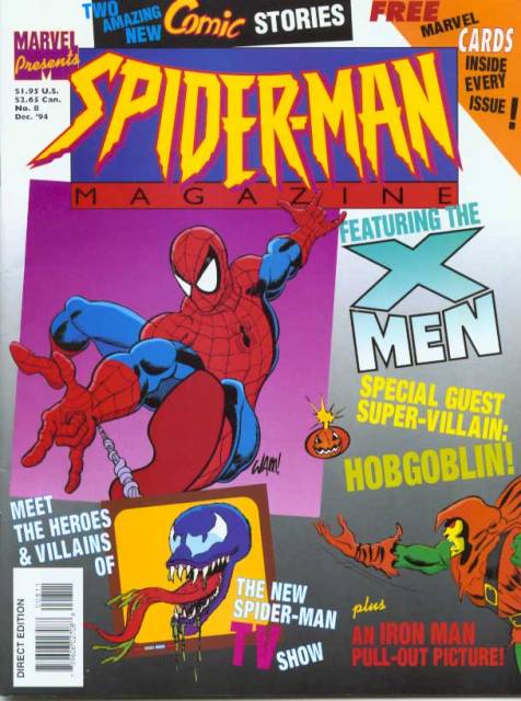 Spider-Man Magazine #8 comic cover