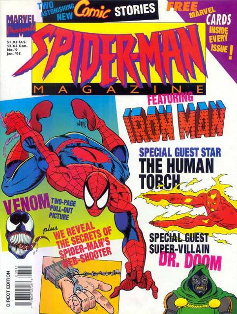 Spider-Man Magazine #9 comic cover