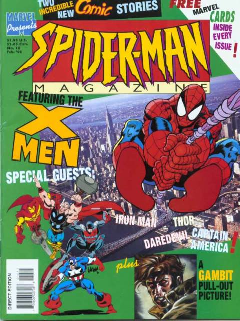 Spider-Man Magazine #10 comic cover