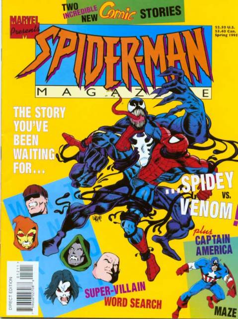 Spider-Man Magazine #12 comic cover