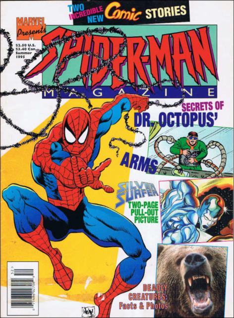 Spider-Man Magazine #13 comic cover