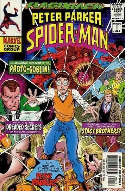 Spider Man #-1 comic cover