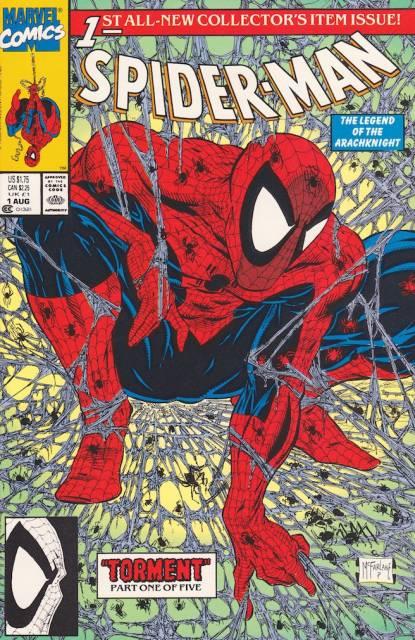 Spider Man #1 comic cover