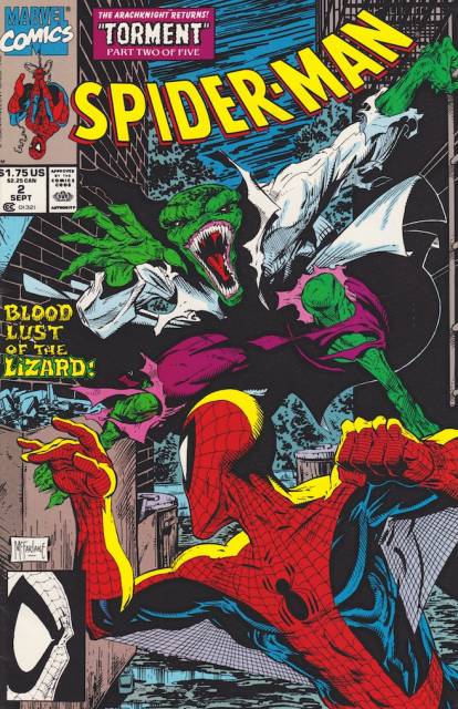 Spider Man #2 comic cover