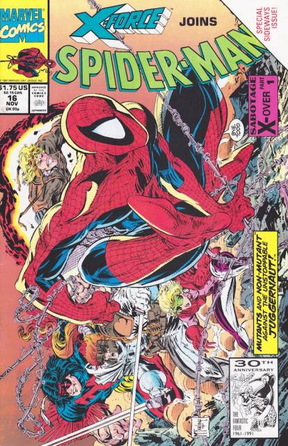 Spider Man #16 comic cover