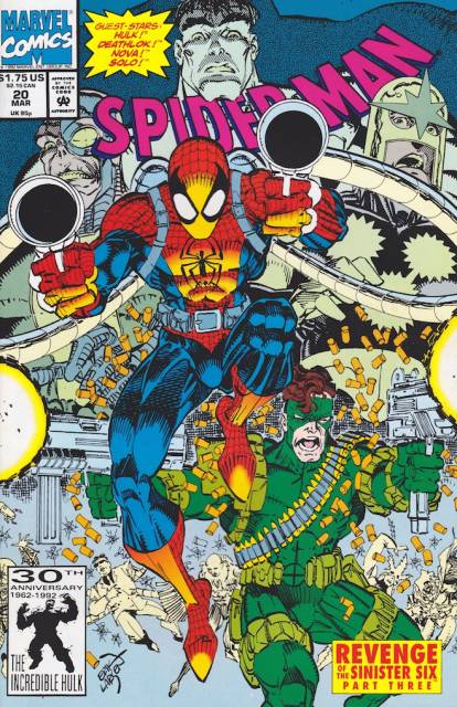 Spider Man #20 comic cover