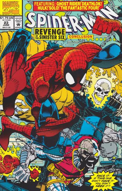 Spider Man #23 comic cover