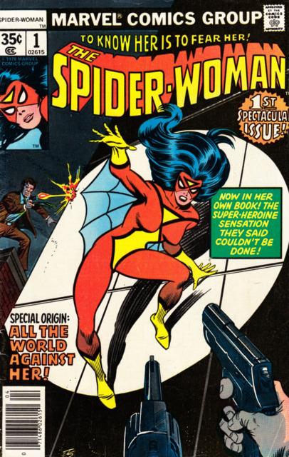 Spider-Woman #1 comic cover