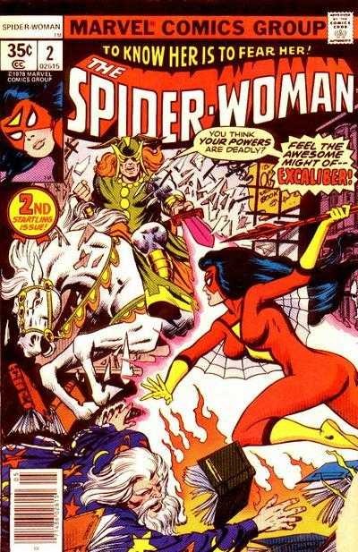 Spider-Woman #2 comic cover