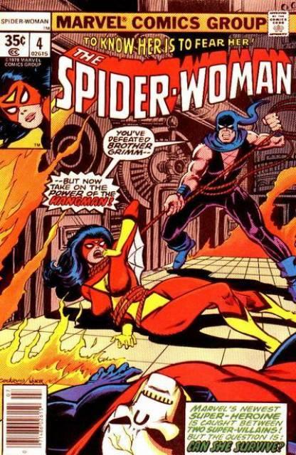 Spider-Woman #4 comic cover