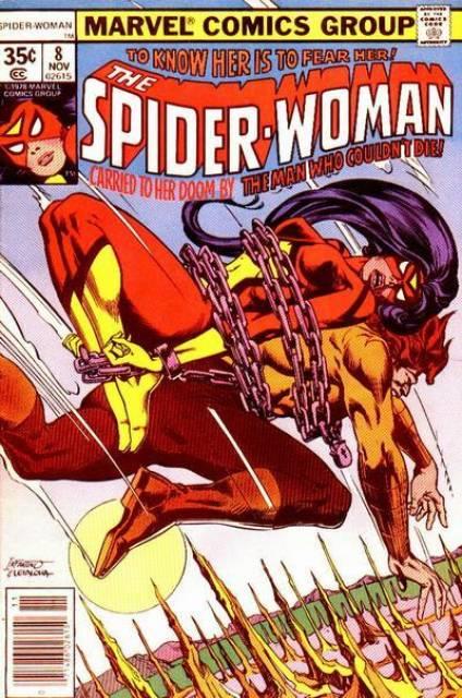 Spider-Woman #8 comic cover