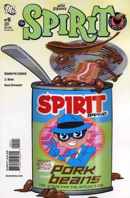 Spirit #5 comic cover