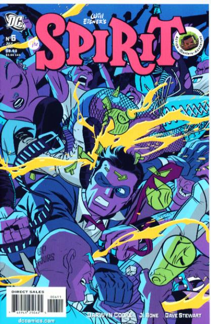 Spirit #6 comic cover
