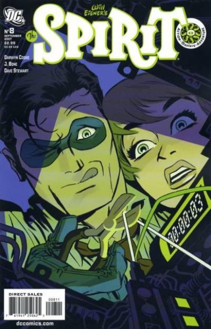 Spirit #8 comic cover