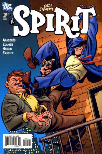 Spirit #22 comic cover