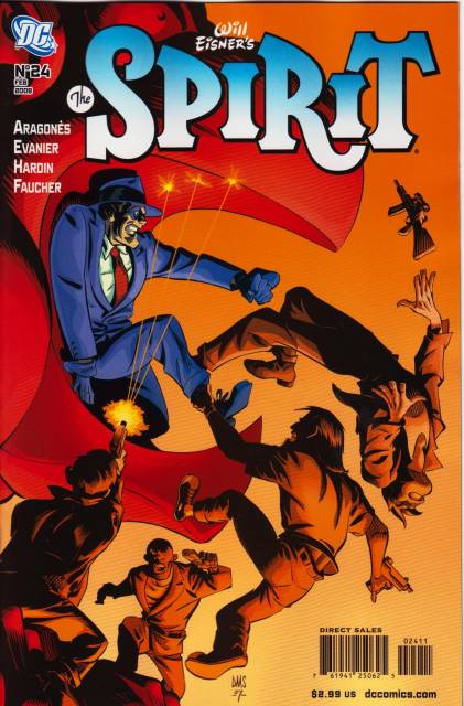 Spirit #24 comic cover