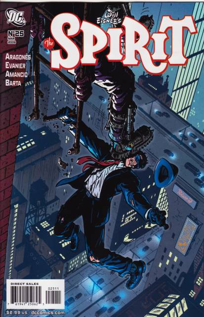 Spirit #25 comic cover