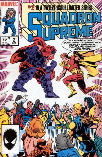 Squadron Supreme #2 comic cover
