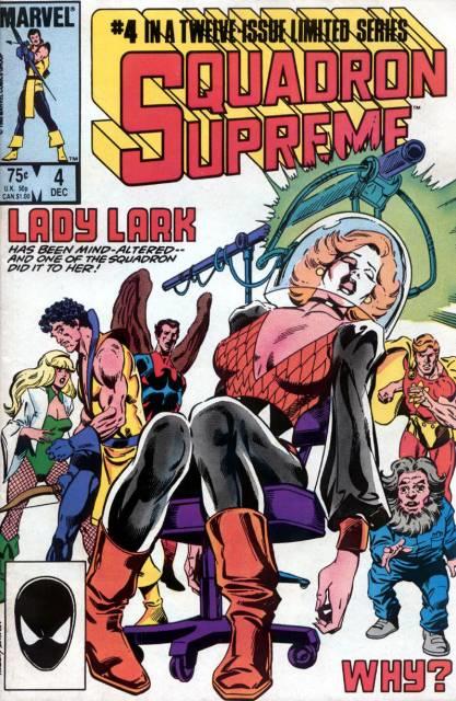 Squadron Supreme #4 comic cover