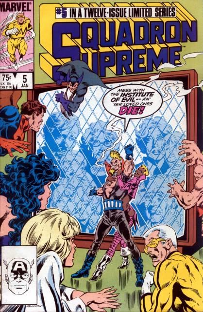 Squadron Supreme #5 comic cover