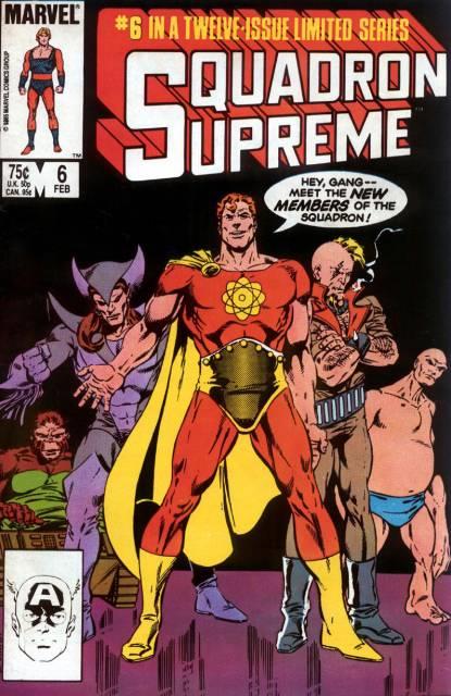 Squadron Supreme #6 comic cover