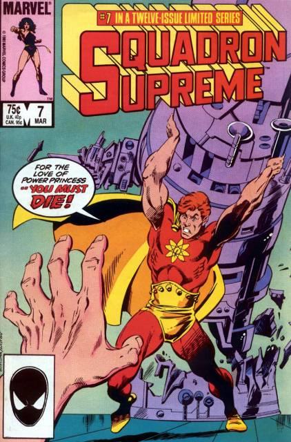 Squadron Supreme #7 comic cover
