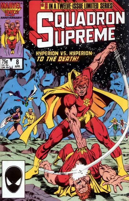 Squadron Supreme #8 comic cover
