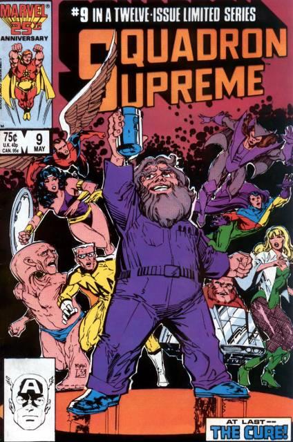 Squadron Supreme #9 comic cover