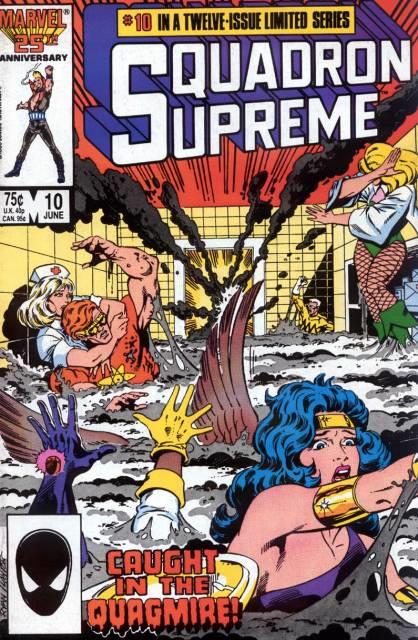 Squadron Supreme #10 comic cover