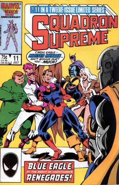 Squadron Supreme #11 comic cover